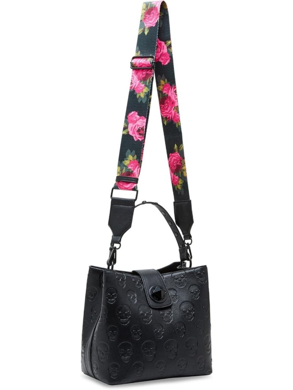 Chic Skull Boss Bucket Bag | Trendy Handbag | Stylish Accessory for Fashion